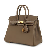 Hermes Birkin 25 Etoupe Togo Gold Hardware