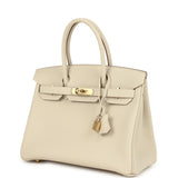 Hermes Special Order (HSS) Birkin 30 Craie Togo Permabrass Hardware