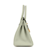 Hermes Birkin 30 Gris Neve Togo Gold Hardware