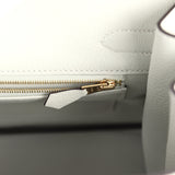 Hermes Birkin 30 Gris Neve Togo Gold Hardware