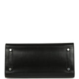 Pre-owned Hermes Birkin Sellier 30 Black Box Palladium Hardware