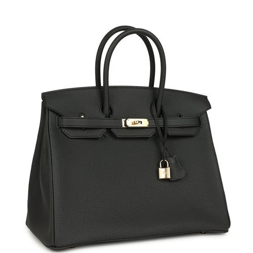 Hermes Birkin 35 Plomb Togo Permabrass Hardware