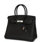 Hermes Birkin 30 Black Togo Palladium Hardware