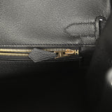 Hermes Birkin 30 Black Togo Permabrass Hardware