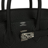 Hermes Birkin 25 Black Togo Palladium Hardware