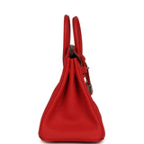 Hermes Birkin 25 Rouge Radieux Togo Palladium Hardware