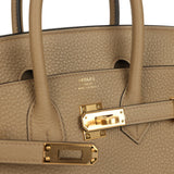 Hermes Birkin 25 Beige Marfa Togo Gold Hardware
