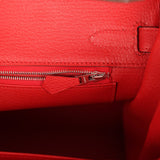 Hermes Birkin 30 Rouge Radieux Togo Palladium Hardware