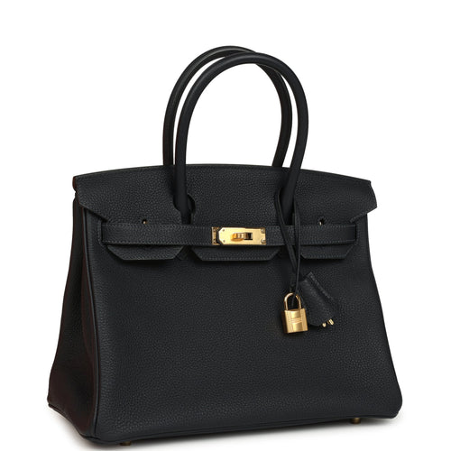 Hermes Birkin 30 Caban Togo Gold Hardware