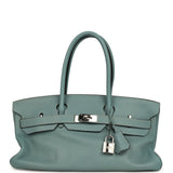 Vintage Hermes Shoulder Birkin 42 JPG Ciel Togo Palladium Hardware
