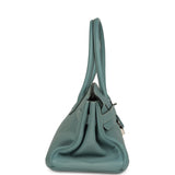 Vintage Hermes Shoulder Birkin 42 JPG Ciel Togo Palladium Hardware