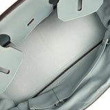 Vintage Hermes Shoulder Birkin 42 JPG Ciel Togo Palladium Hardware