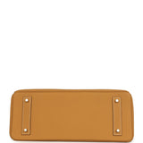 Vintage Hermes Shoulder Birkin 42 JPG Naturel Sable Togo Palladium Hardware