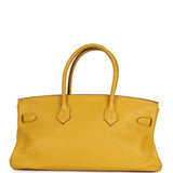 Vintage Hermes Shoulder Birkin 42 JPG Soleil Clemence Palladium Hardware