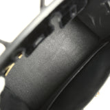 Pre-owned Hermes Birkin Sellier 25 Black Shiny Alligator Gold Hardware