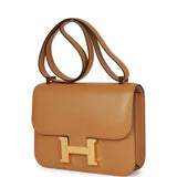 Hermes Constance 1-24 Poussiere Tadelakt Gold Hardware