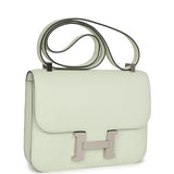 Hermes Constance 1-24 Vert Fizz Epsom Palladium Hardware