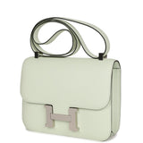 Hermes Constance 1-24 Vert Fizz Epsom Palladium Hardware