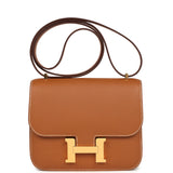 Hermes Constance 18 Gold Epsom Gold Hardware