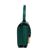 Hermes Constance 18 Malachite Matte Alligator Gold Hardware