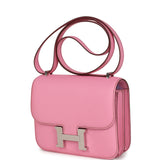 Hermes Constance 18 Bubblegum 5P Epsom Palladium Hardware