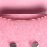Hermes Constance 18 Bubblegum 5P Epsom Palladium Hardware
