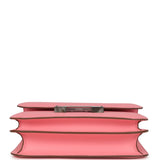 Hermes Constance 18 Rose Confetti Epsom Palladium Hardware