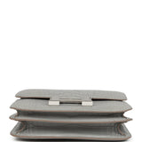Hermes Constance 18 Gris Perle Matte Alligator Palladium Hardware