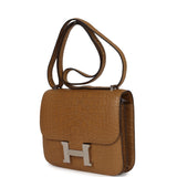 Hermes Constance 18 Kraft Matte Alligator Palladium Hardware
