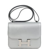 Hermes Constance 18 Argent Chevre Chamkilight Palladium Hardware