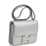 Hermes Constance 18 Argent Chevre Chamkilight Palladium Hardware