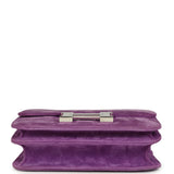 Pre-owned Hermes Constance 18 Violet Doblis Palladium Hardware