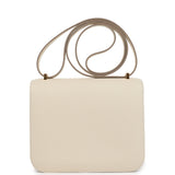Hermes Constance 18 Craie Epsom Gold Hardware