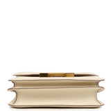 Hermes Constance 18 Craie Epsom Gold Hardware