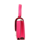 Hermes Constance 18 Rose Pop Chevre Chamkila Palladium Hardware