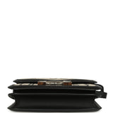 Pre-owned Hermes Constance 24 Toile De Camp Déchaînée and Black Swift Palladium Hardware