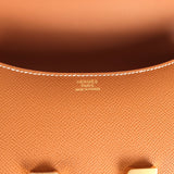 Hermes Constance 1-24 Gold Epsom Gold Hardware