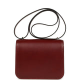 Hermes Constance 1-18 Rouge H Box Palladium Hardware