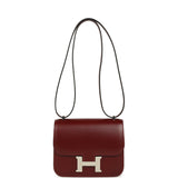 Hermes Constance 1-18 Rouge H Box Palladium Hardware