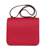 Hermes Constance 24 Rose Mexico Evercolor Gold Hardware