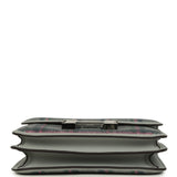 Hermes Constance 18 Tartan Bleu Glacier Swift Palladium Hardware