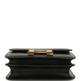 Hermes Constance 18 Black Box Gold Hardware