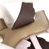 Hermes Pegasus Rodeo Bag Charm PM Beige Marfa, Mauve Pale, Moka Milo Lambskin