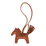 Hermes Pegase Rodeo Bag Charm PM Gold Touch Milo Lambskin and Matte Alligator