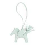 Hermes Pegase Rodeo Bag Charm PM Vert Peppermint Milo Lambskin