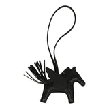 Hermes Pegase Rodeo Bag Charm PM So Black Milo Lambskin