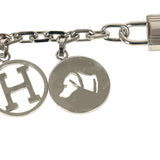 Pre-owned Hermes Breloque Olga Bag Charm Palladium Hardware