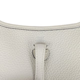 Hermes Evelyne TPM New White Maurice Palladium Hardware