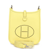Hermes Evelyne TPM Limoncello Clemence Palladium Hardware
