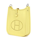 Hermes Evelyne TPM Limoncello Clemence Palladium Hardware
